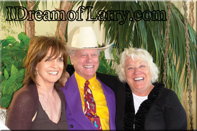 Linda Gray with Larry and Maj Hagman, 2008