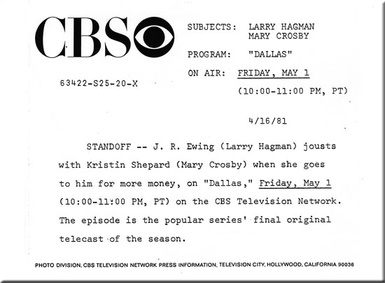 Network information for episode