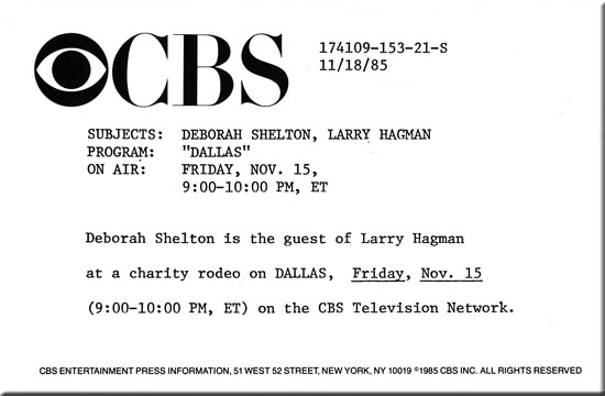 Network information for episode