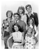Larry Hagman, 
Diane Baker, Nita Talbot, Dick Gautier, Chris Beaumont, Kim Richards, Leslie Graves, Here We Go Again