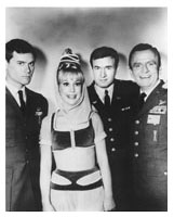 Larry Hagman, Barbara Eden, Bill Daily, Hayden Rorke, I Dream of Jeannie